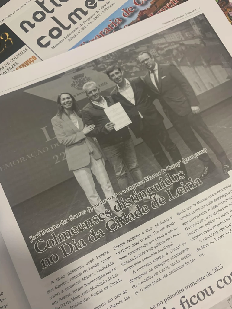 Martos no Jornal Notícias de Colmeias